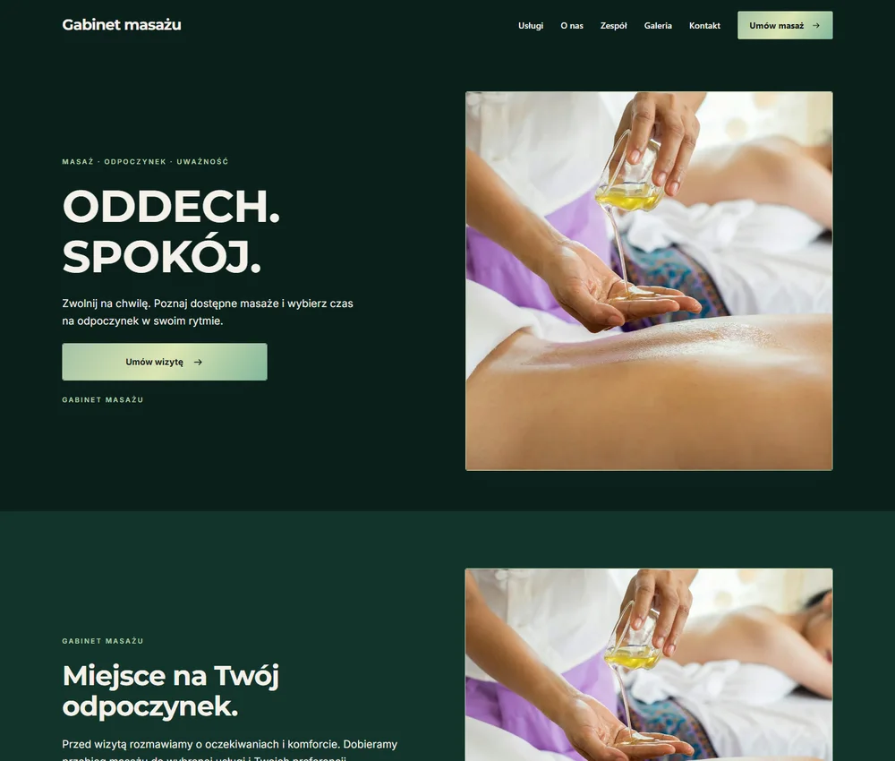 Pierwszy ekran Forest Studio Split